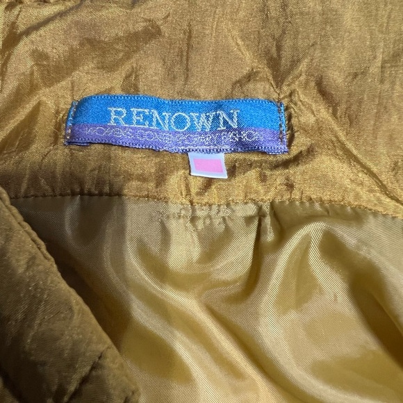 Renown Mustard Quilted Jacket Size M - Picture 2 of 4